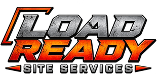 Load Ready Site Services logo in gray, orange, and black text on a white background