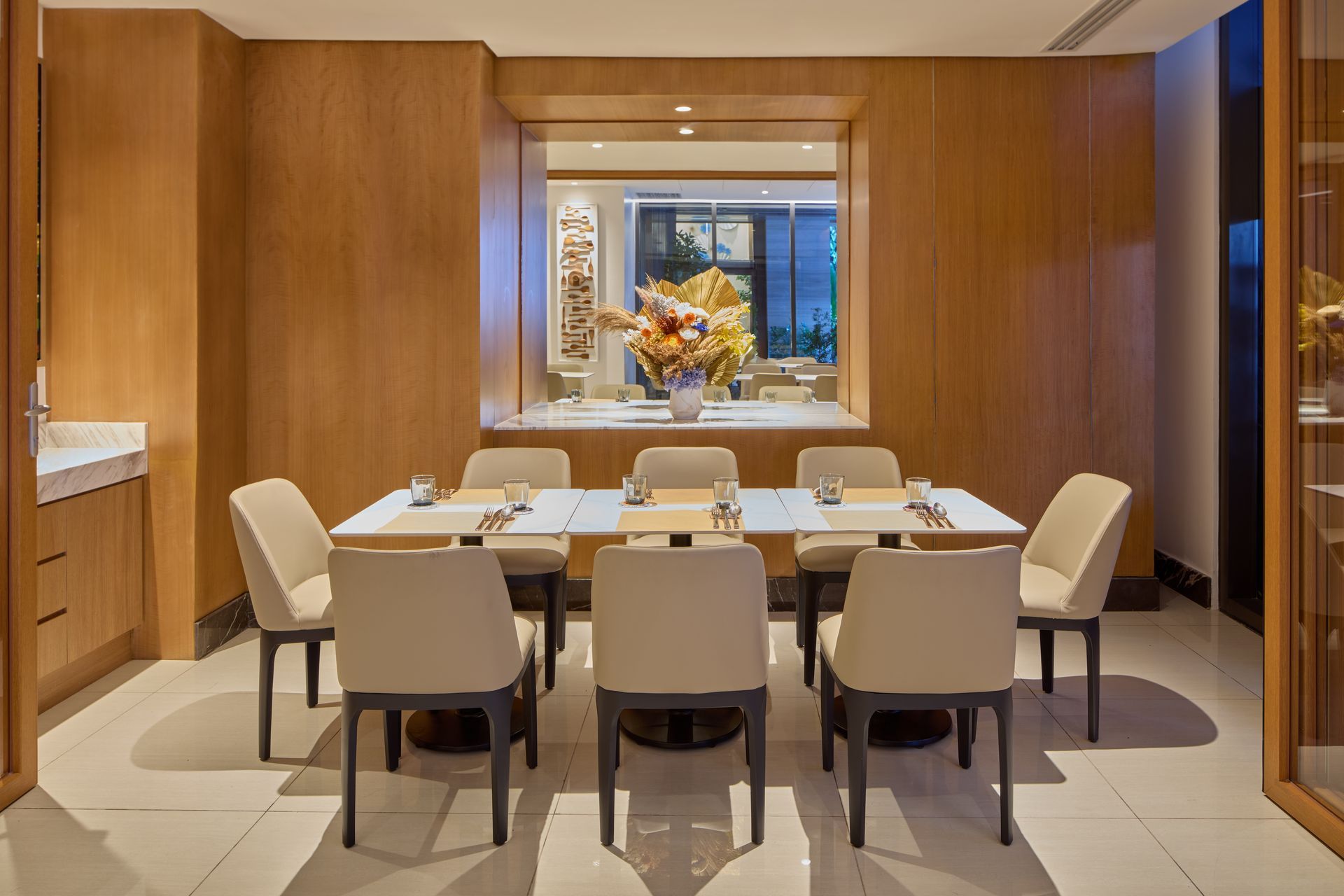 Kutcharita private dining room for business meetings in kutchara, located at Alino Hotel