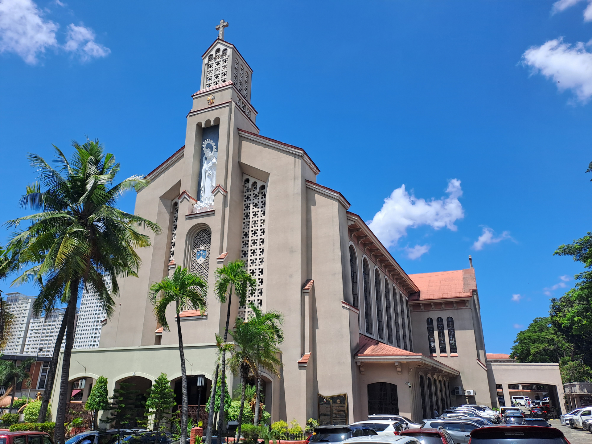 National Shrine of Our Lady of Mount Carmel along Broadway Avenue