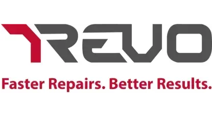 Le logo Revo indique des réparations plus rapides, de meilleurs résultats.