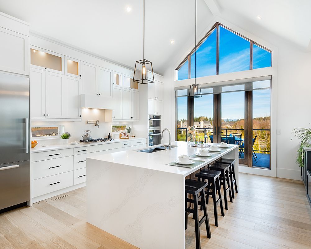 White Stone Countertop