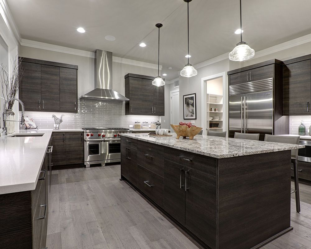 White Gray Granite Countertop
