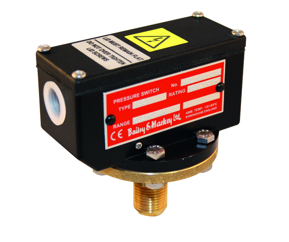 ACCESSORIES FOR PRESSURE SWITCHES