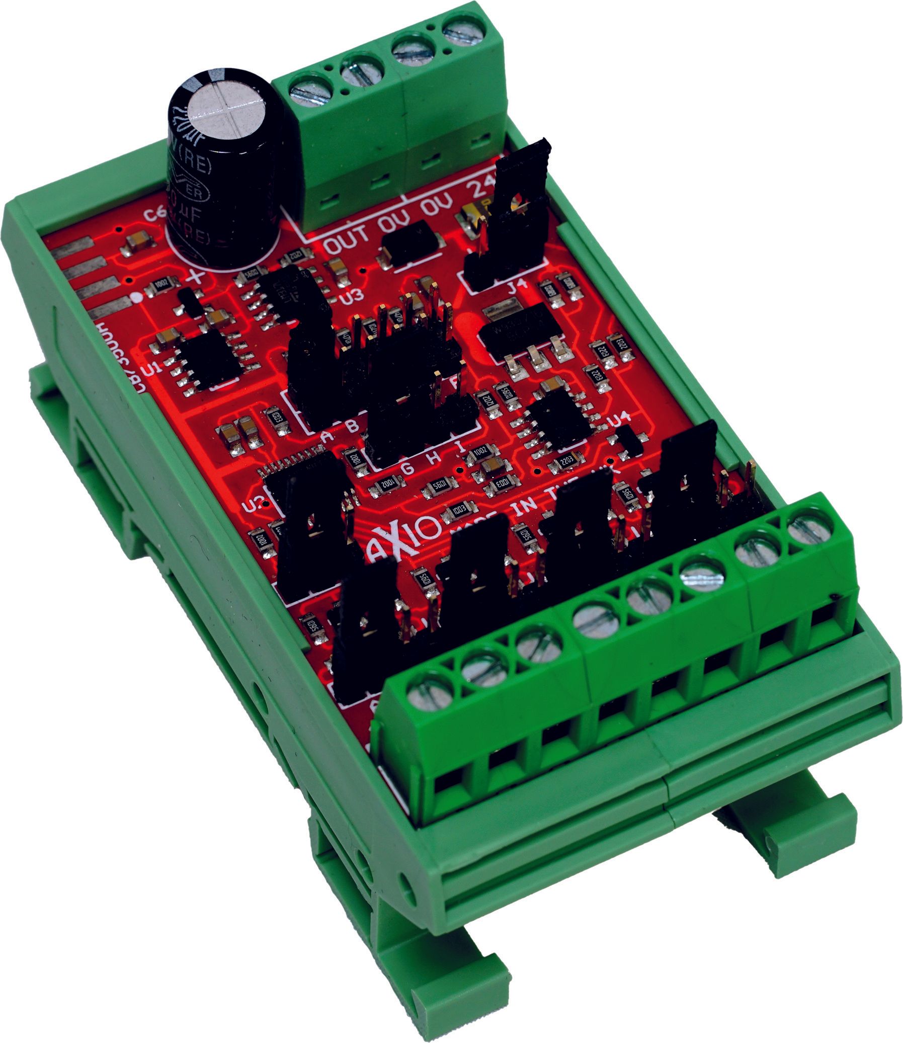 AX-DINT4 - FOUR CHANNEL DIGITAL INPUT INTEGRATOR