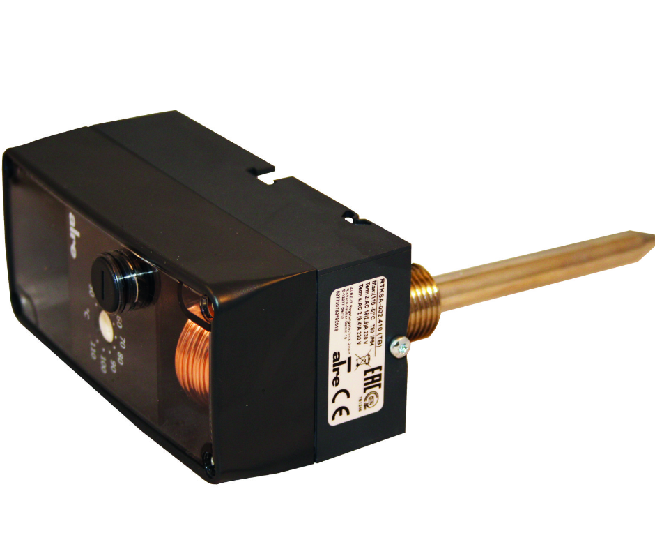 ALRE RANGE. 15AMP RATED SPDT. IP43 PROTECTION SINGLE THERMOSTAT MANUAL RESET