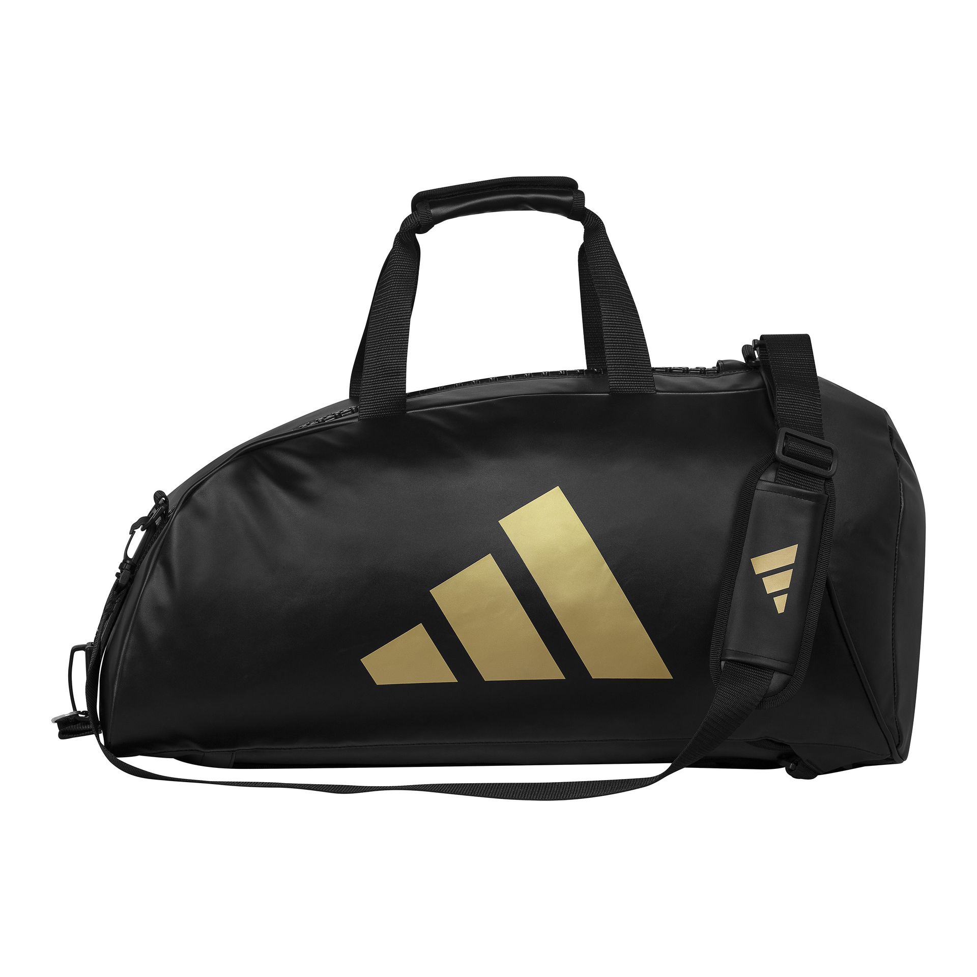 Adidas Sporttas 2-in-1 – Zwart/Goud