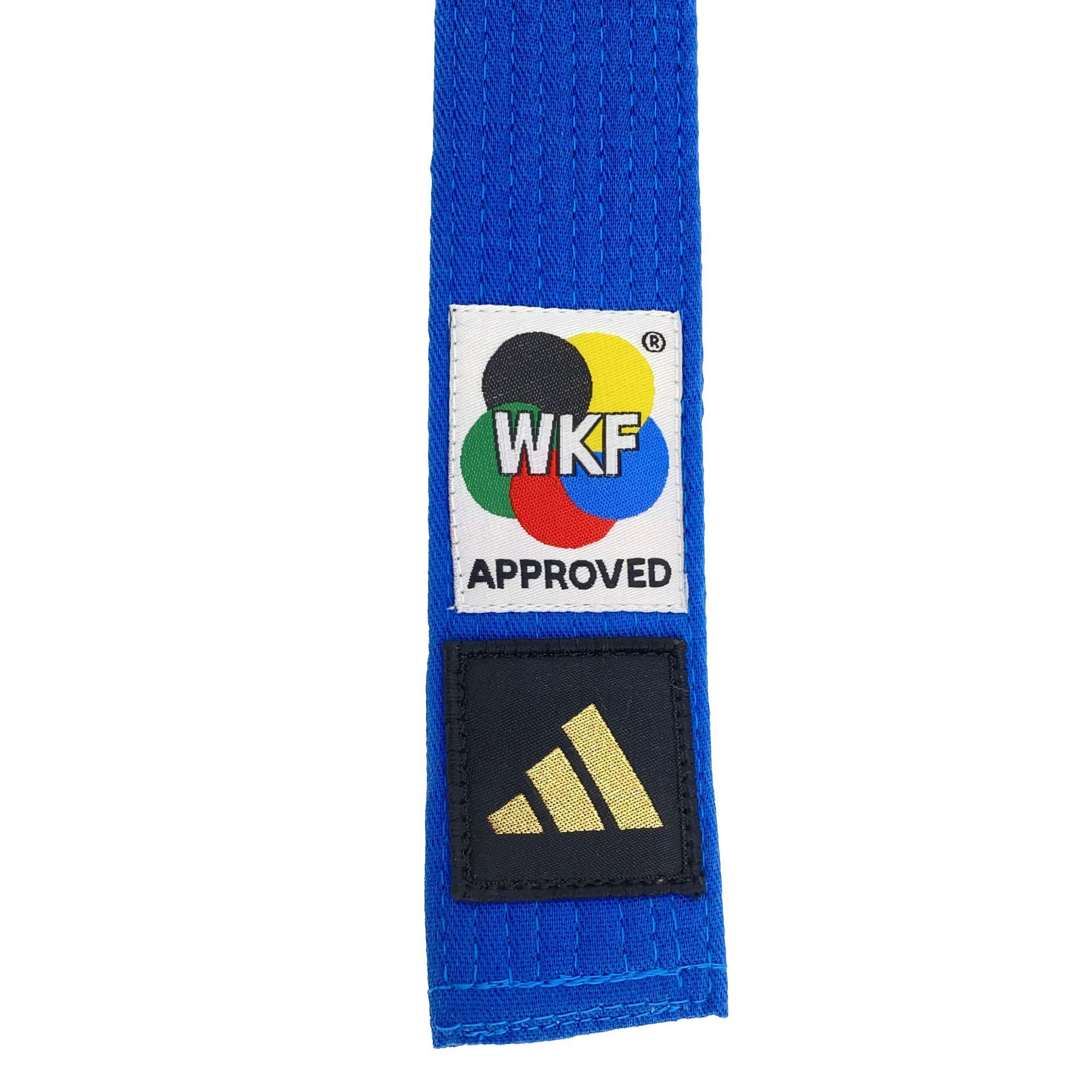 Adidas B250K Kata Band – WKF Goedgekeurd – Rood & Blauw