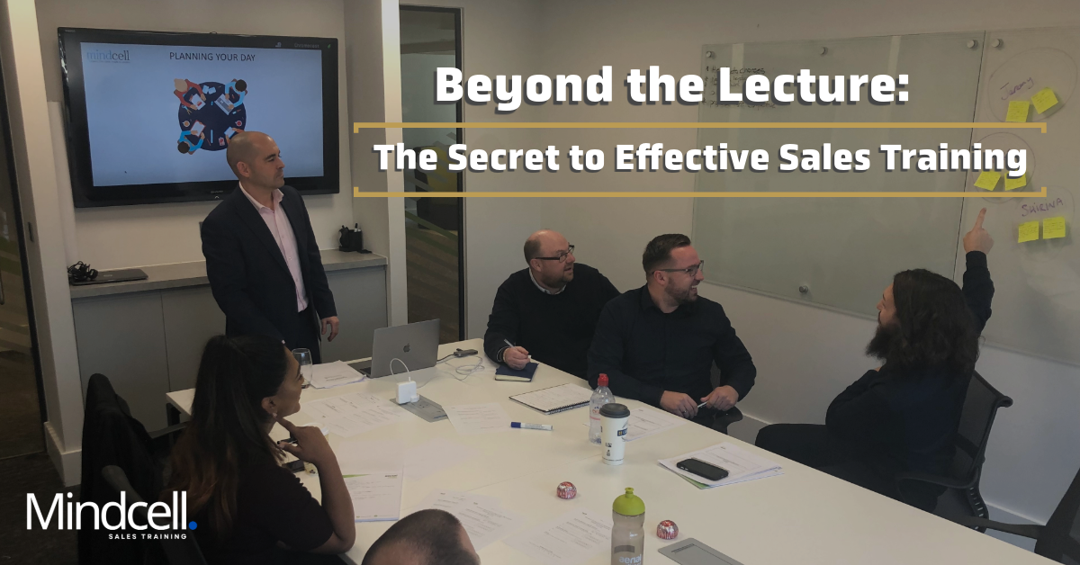 Are sales training effective?
