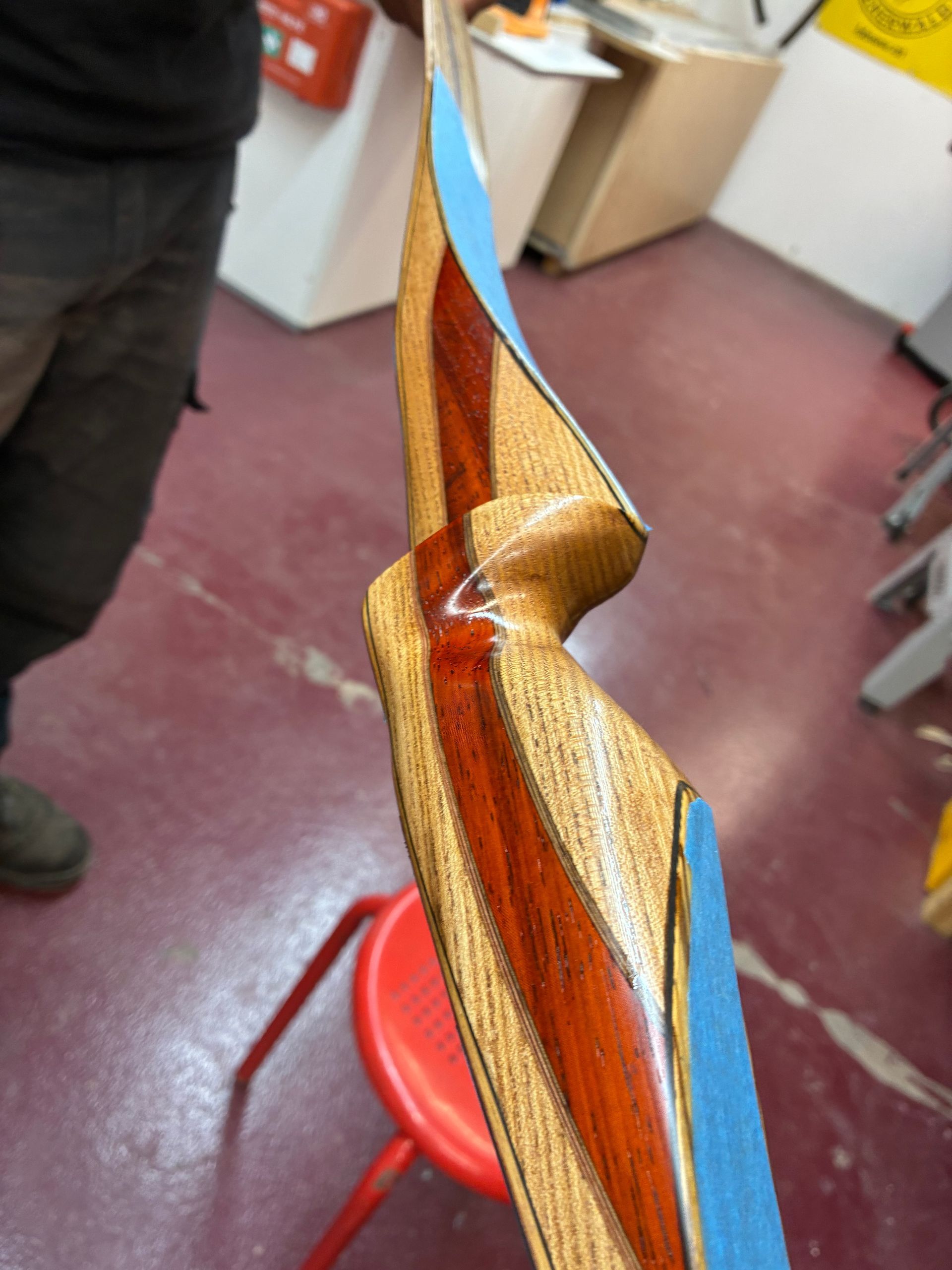 Langbogen aus Ipe-Holz