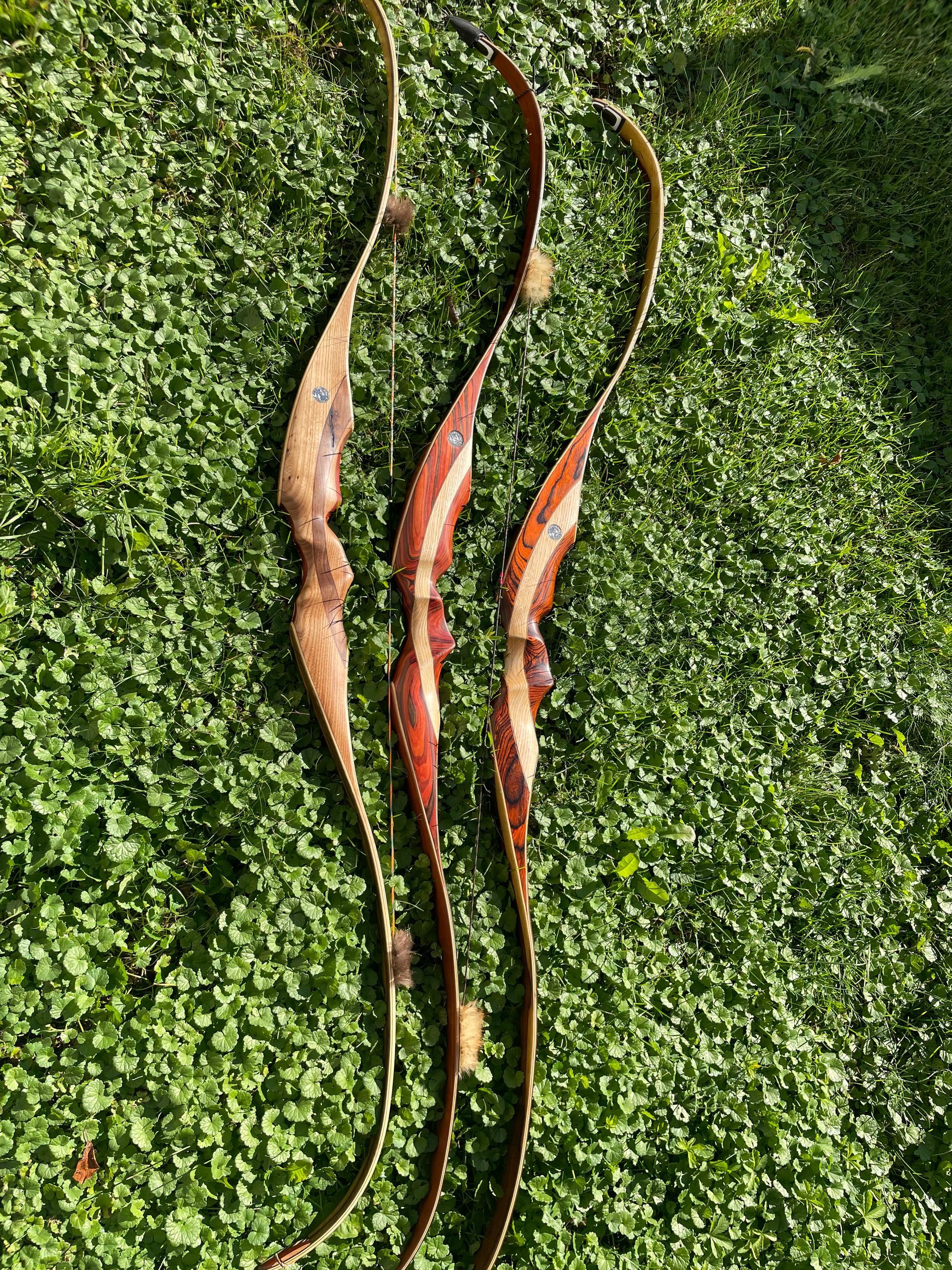 Griffstück Hawara, glänzend, Amaranth, Ebenholz