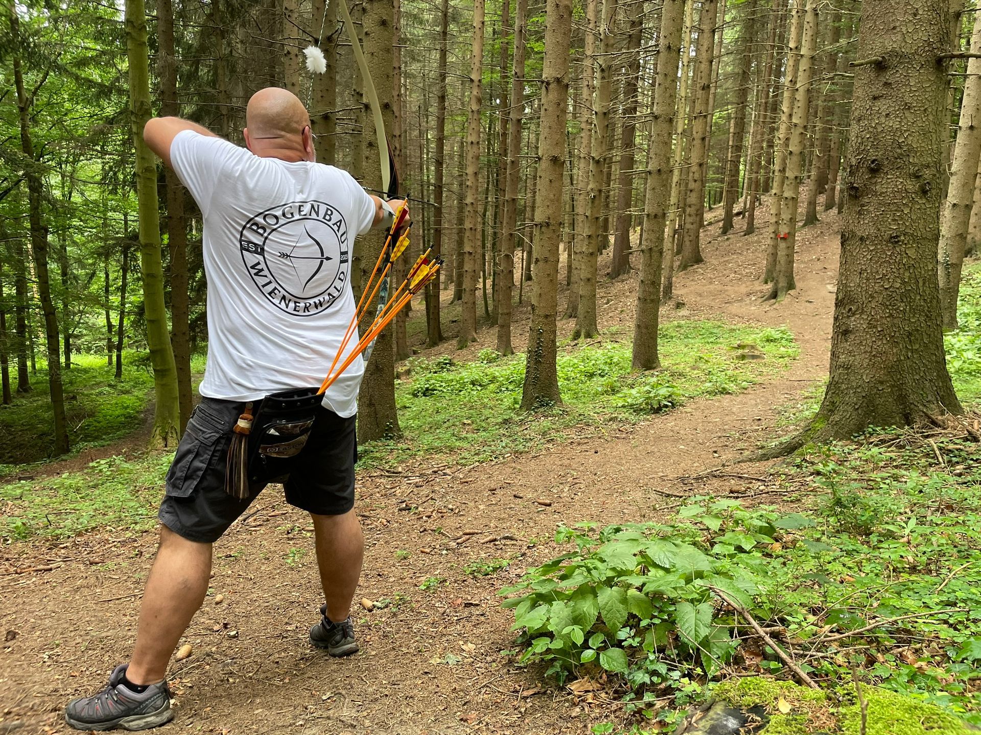 Lange Distanz im Parcours