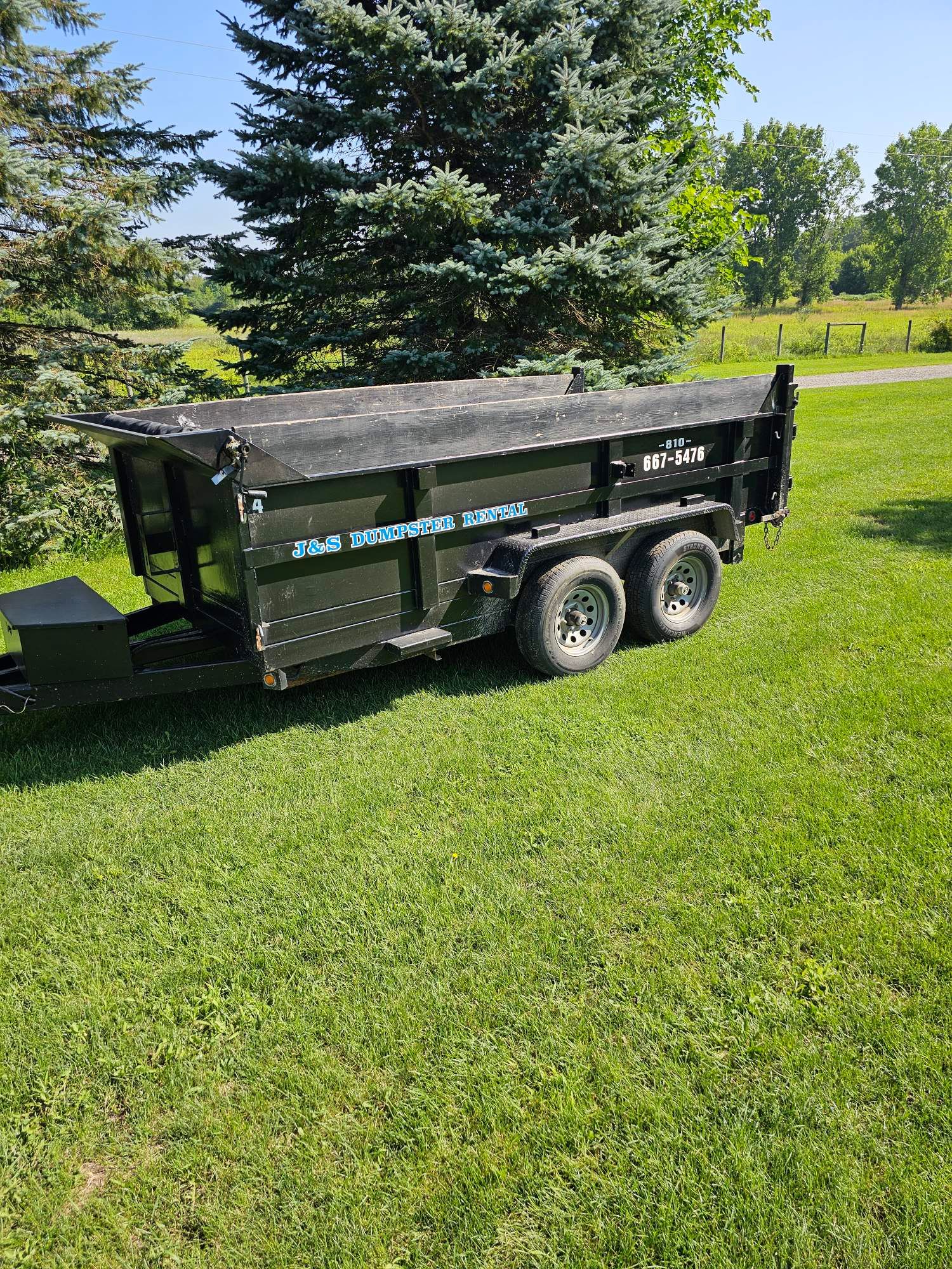 Gallery Lapeer, MI J & S Dumpster And Dump Trailer Rental