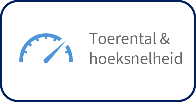 Toerental, hoeksnelheid