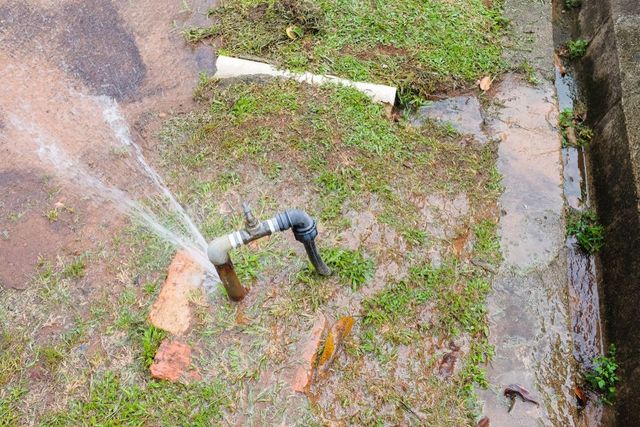 Emergency plumbing service at a Rancho Cucamonga area home