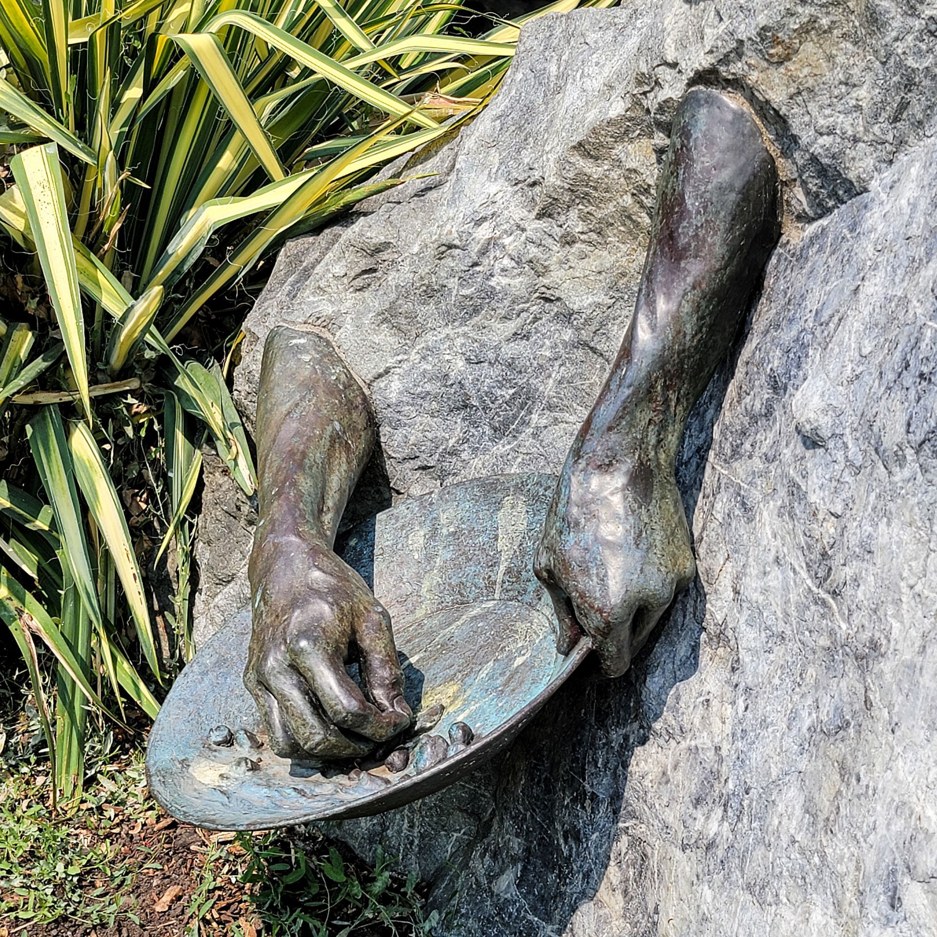 Hands of Time:  Panning for Gold