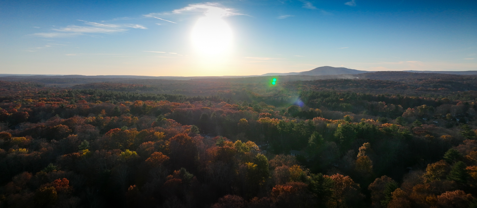 Pocono Mountains during the fall