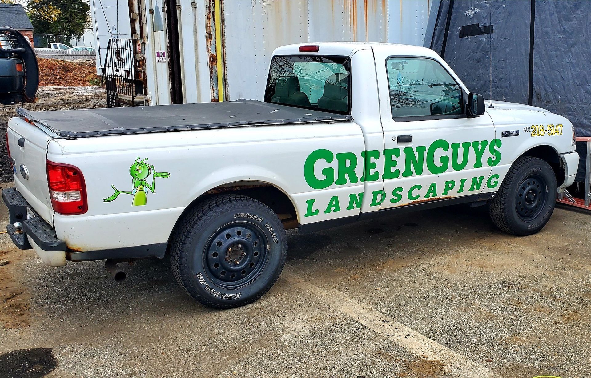 Green Guys Truck