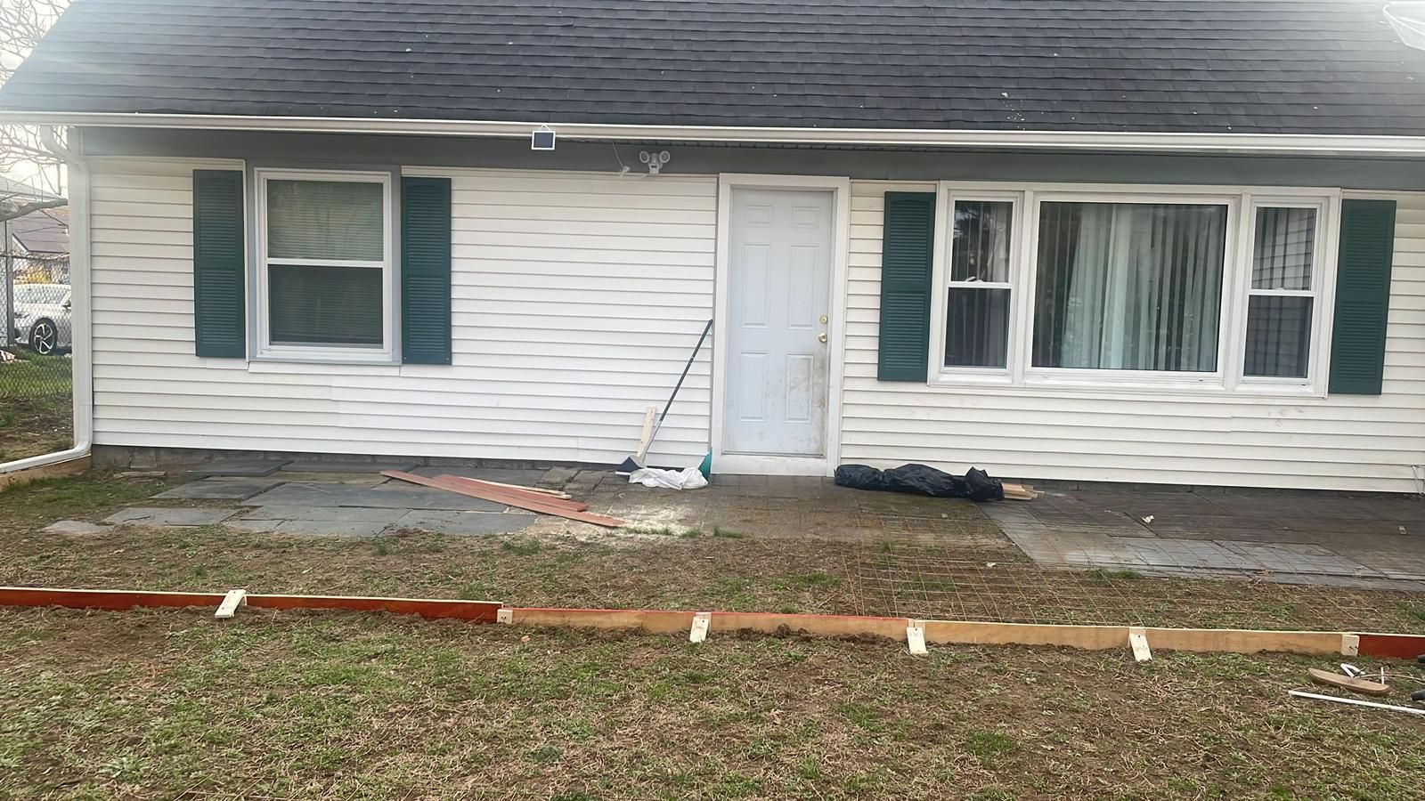 Completed home remodeling and exterior upgrade in Burlington County NJ