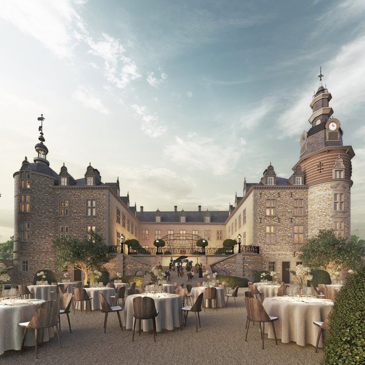 BIORGANIC traiteur événementiel gastronomique 100% Bio pour B2B-B2C - Château de Mirwart