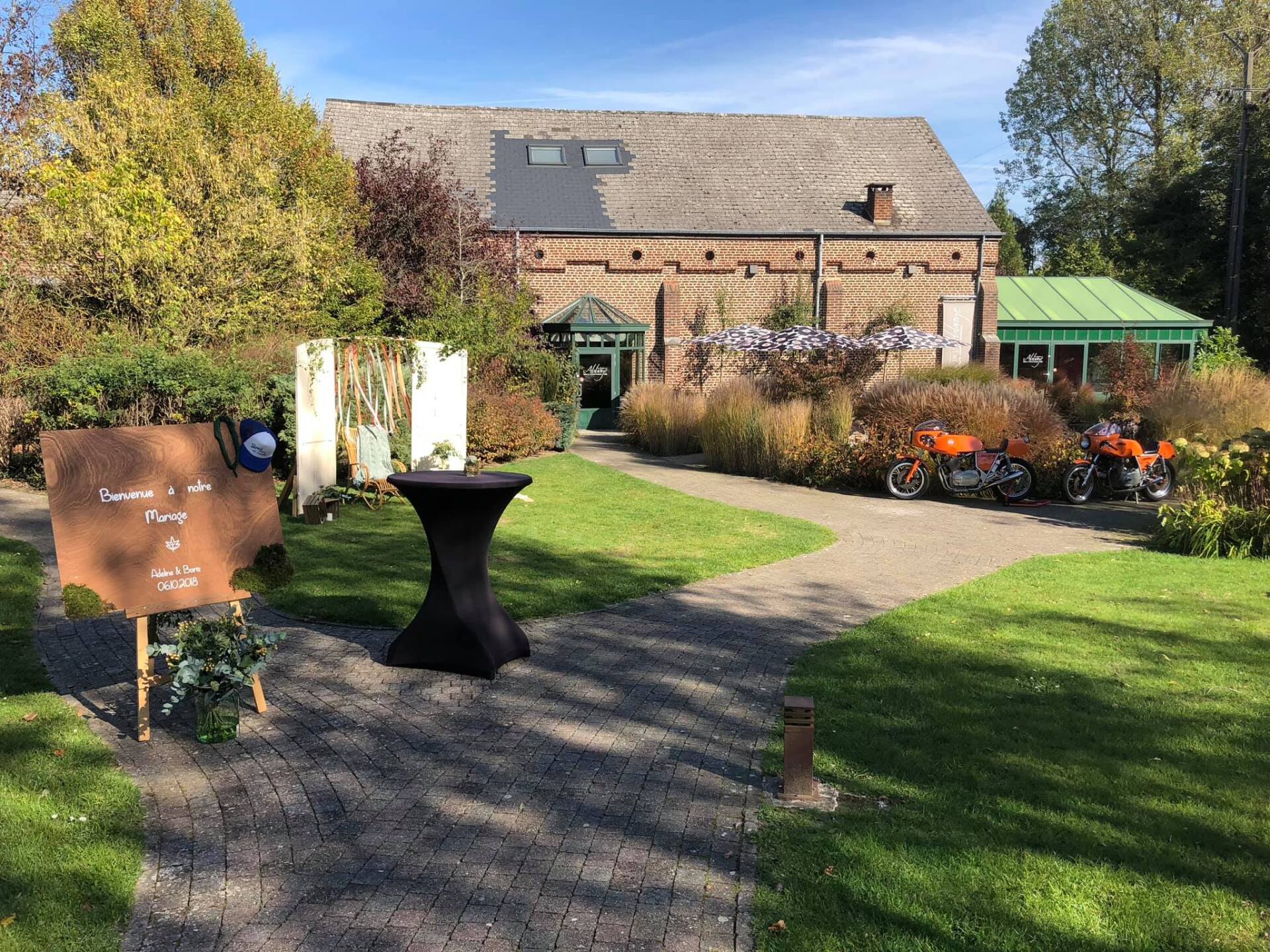 BIORGANIC traiteur événementiel gastronomique 100% Bio à la Ferme de l'abbaye pour vos événements privés ou d'entreprise