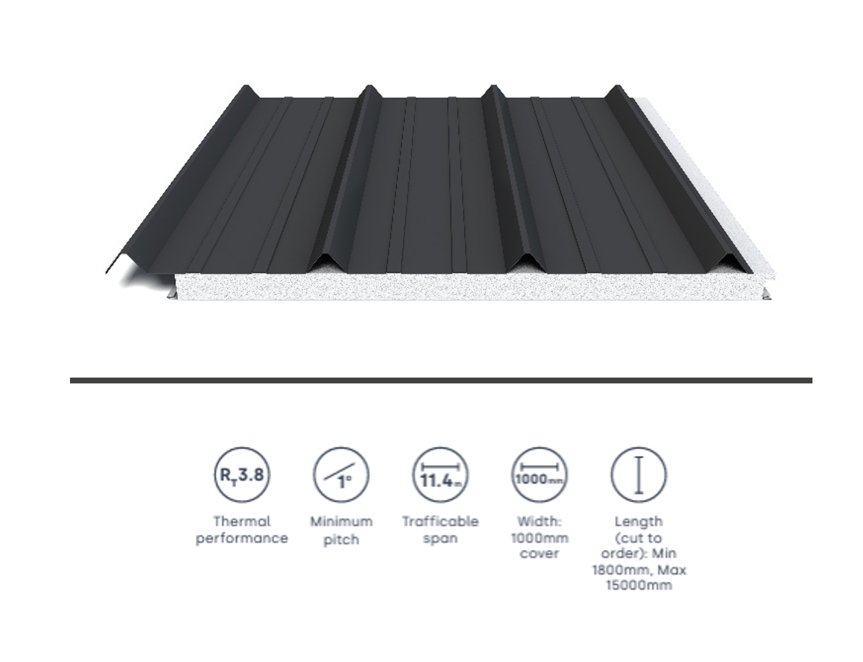 Factory-Manufactured Tempered Metal Roofing Sheets — Insulated Panels in Gosford, NSW