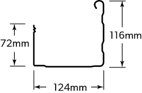 Trimline Gutter Measurement — Central Coast Metal Roofing in Gosford, NSW