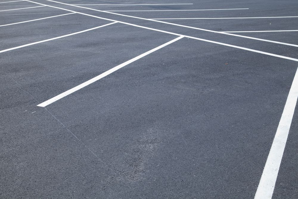 Professional Parking Lot Striping by HM Paving LLC. Serving Tampa Bay