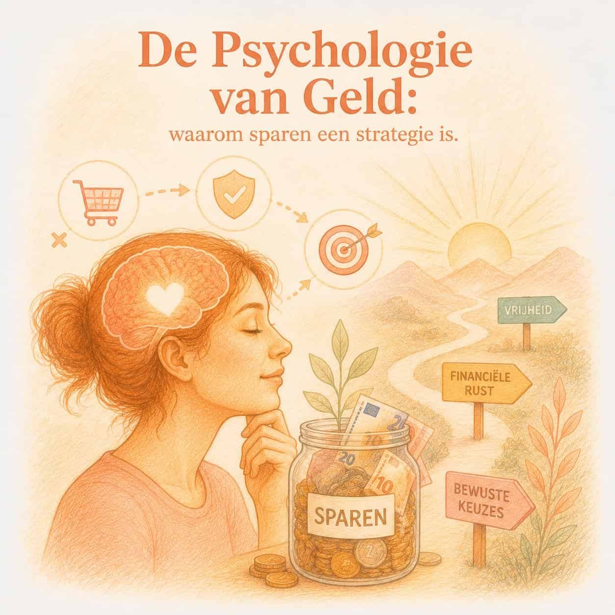 De Psychologie van Geld: waarom sparen een strategie is