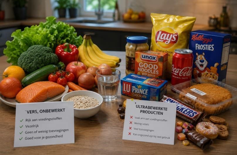 Onbewerkt voedsel als gezond alternatief voor ultrabewerkte producten