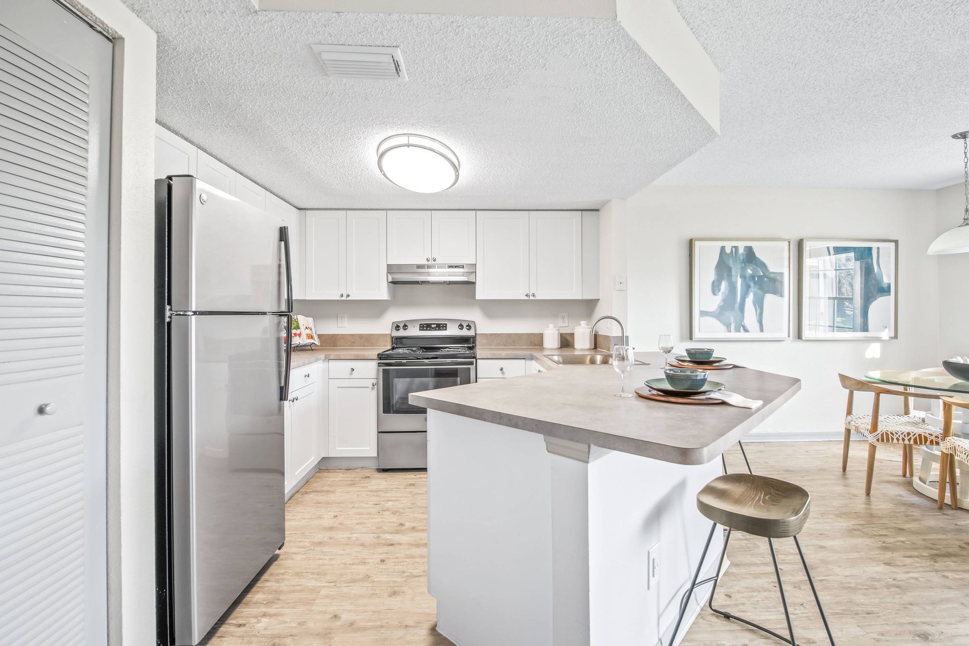 Kitchen at The Coast Residences.