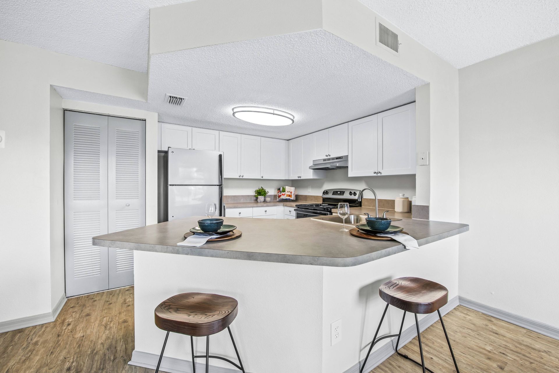 Kitchen at The Coast Residences.
