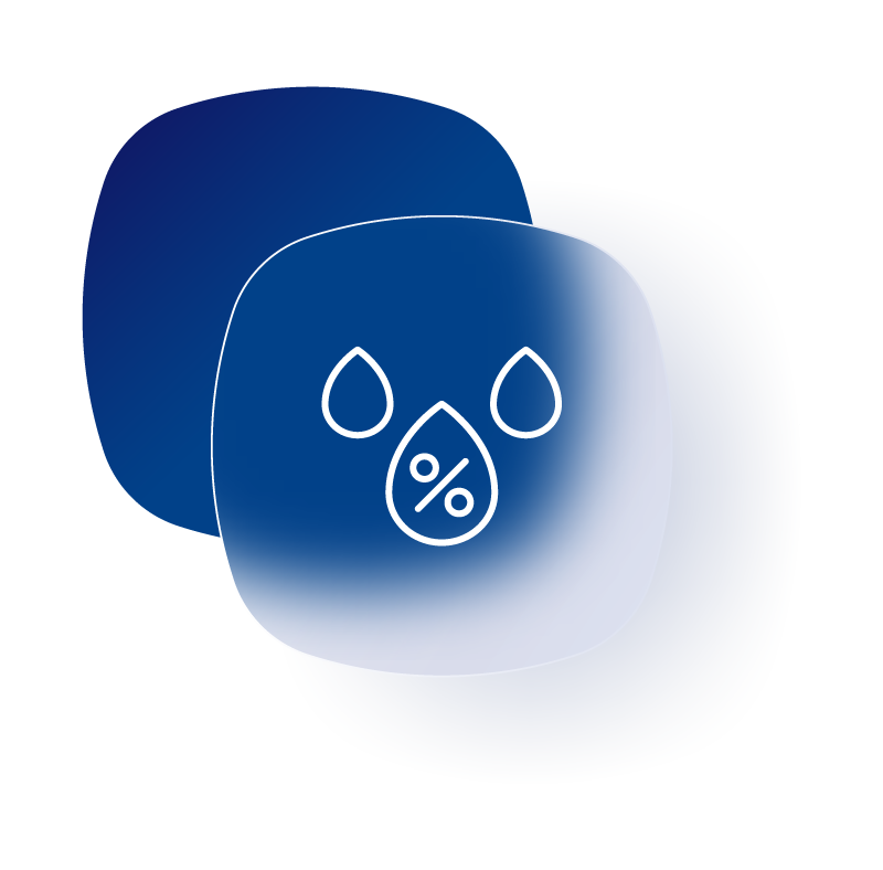 Icon Feuchtigkeit in der Bausubstanz