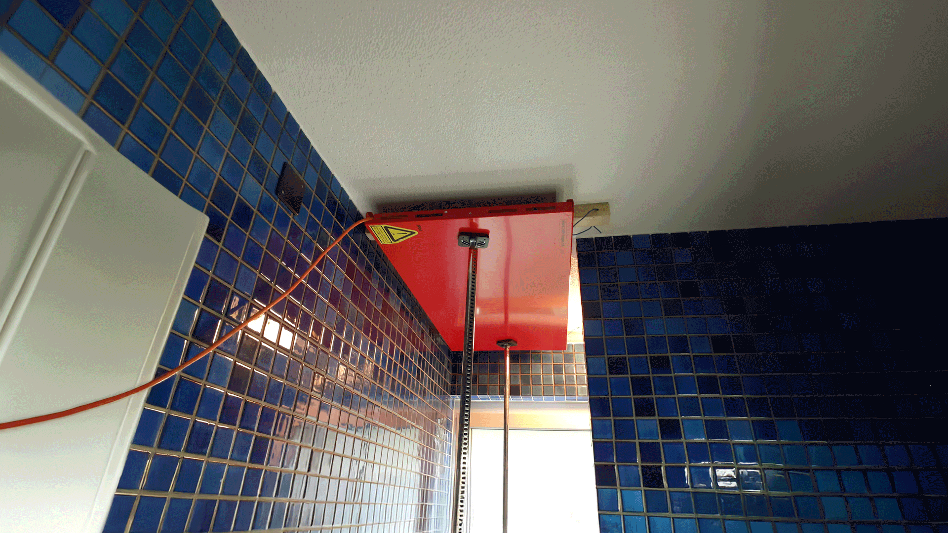Massnahme zur Bekämpfung von Schimmel im Badzimmer