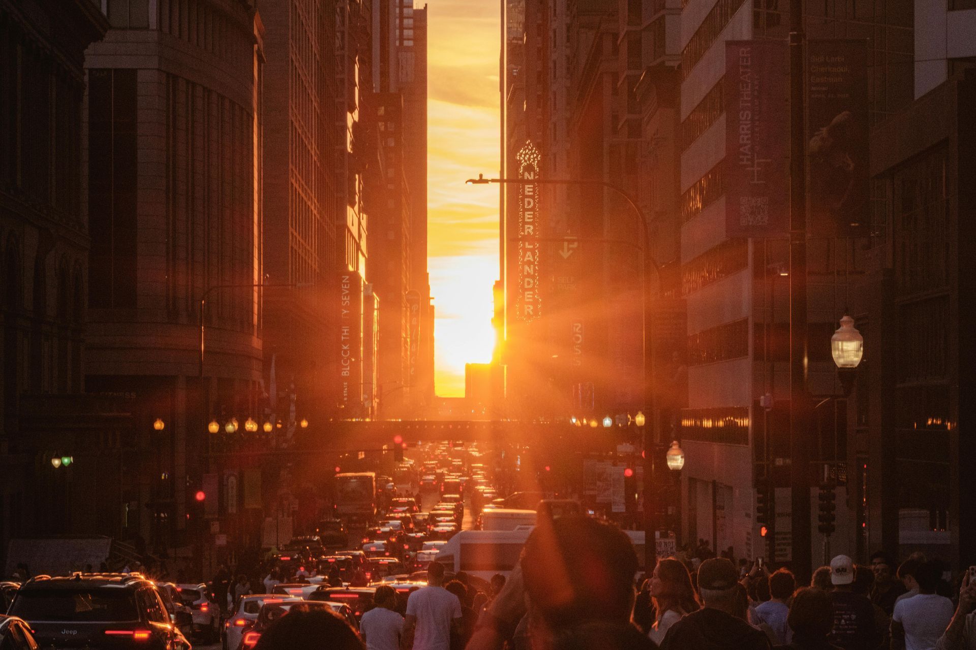 Chicago Summer Sunset