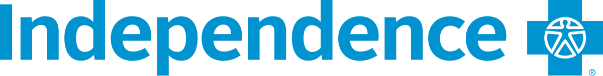 The word independence is written in blue on a white background