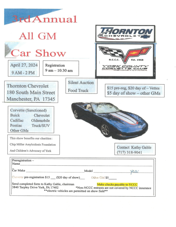 3rd Annual All GM Car Show — Outdoor Air Conditioner in Emigsville, PA
