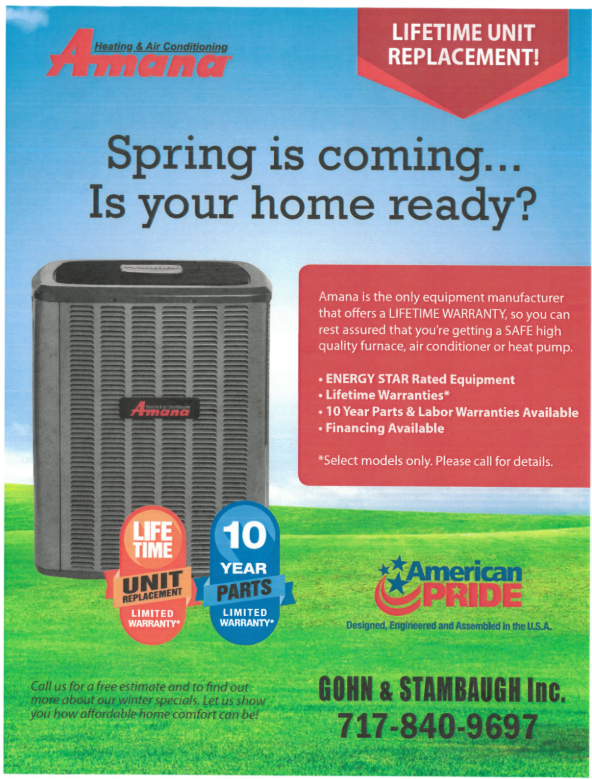 Amana — Outdoor Air Conditioner in Emigsville, PA