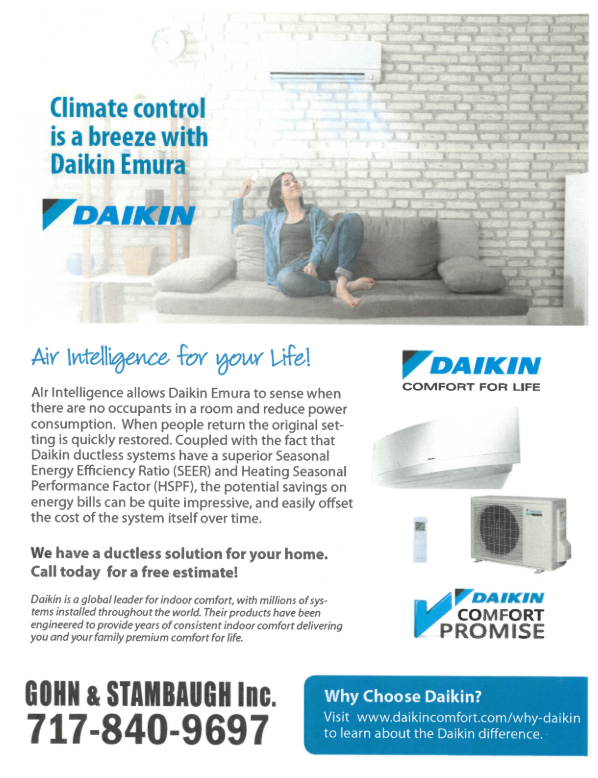 Daikin — Outdoor Air Conditioner in Emigsville, PA