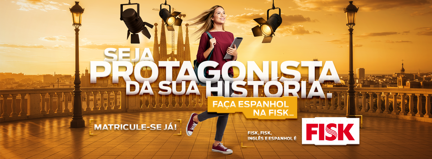 Curso de Espanhol Banner Espanhol