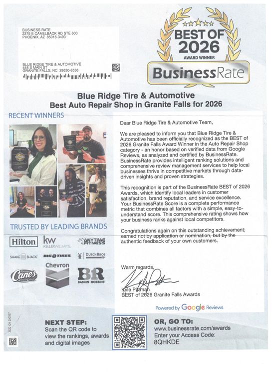 BusinessRate “Best of 2026” award certificate and badge for a Dubai real estate team.