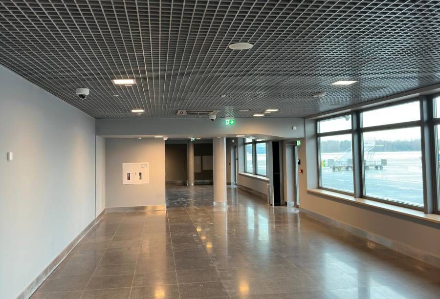 B8/B9 un B1 iekāpšanas sektoru pārbūve Starptautiskajā lidostā 