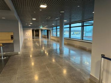 B8/B9 un B1 iekāpšanas sektoru pārbūve Starptautiskajā lidostā 