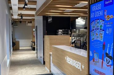 Reconstruction of a store building into a café with an additional function, Pils Street 66