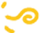 Yellow abstract swirl