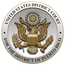The seal of the united states district court for the district of puerto rico