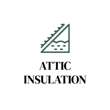 It is a logo for attic insulation.