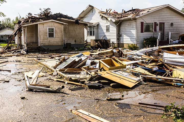 tornado damage