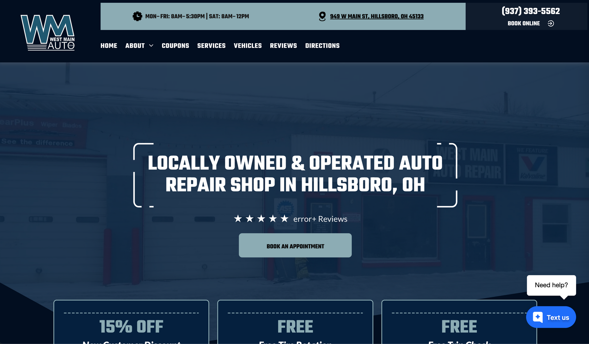 West Main Auto Repair logo