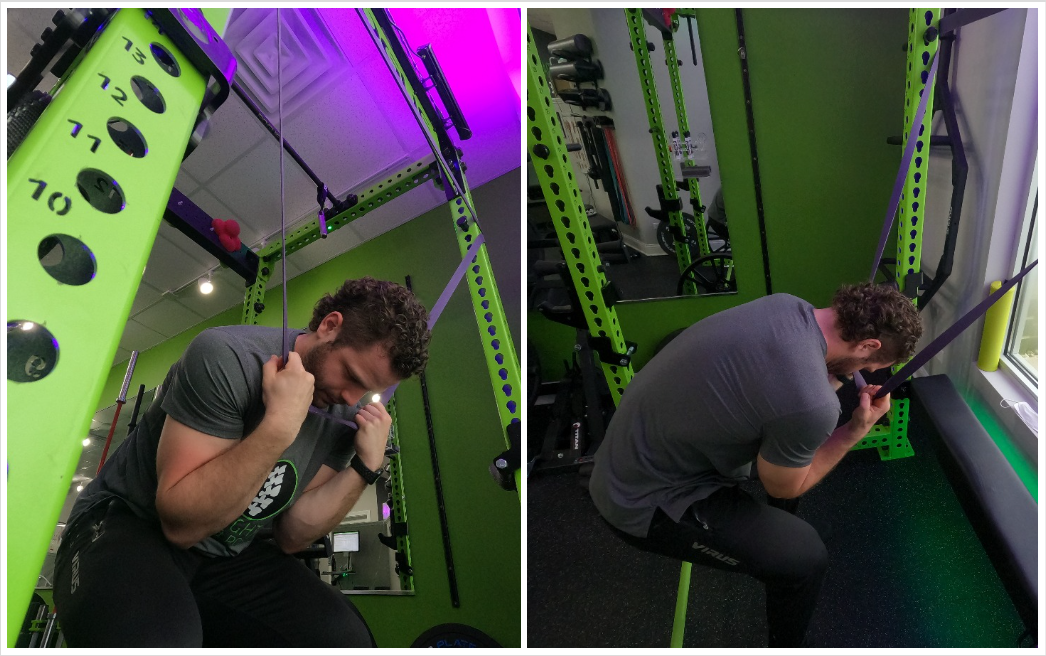 Oblique Banded Pulldown