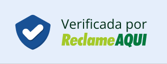 Selo de empresa verificada no Reclame Aqui